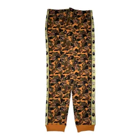 BAPE x MCM Camo Sweatpants Brown