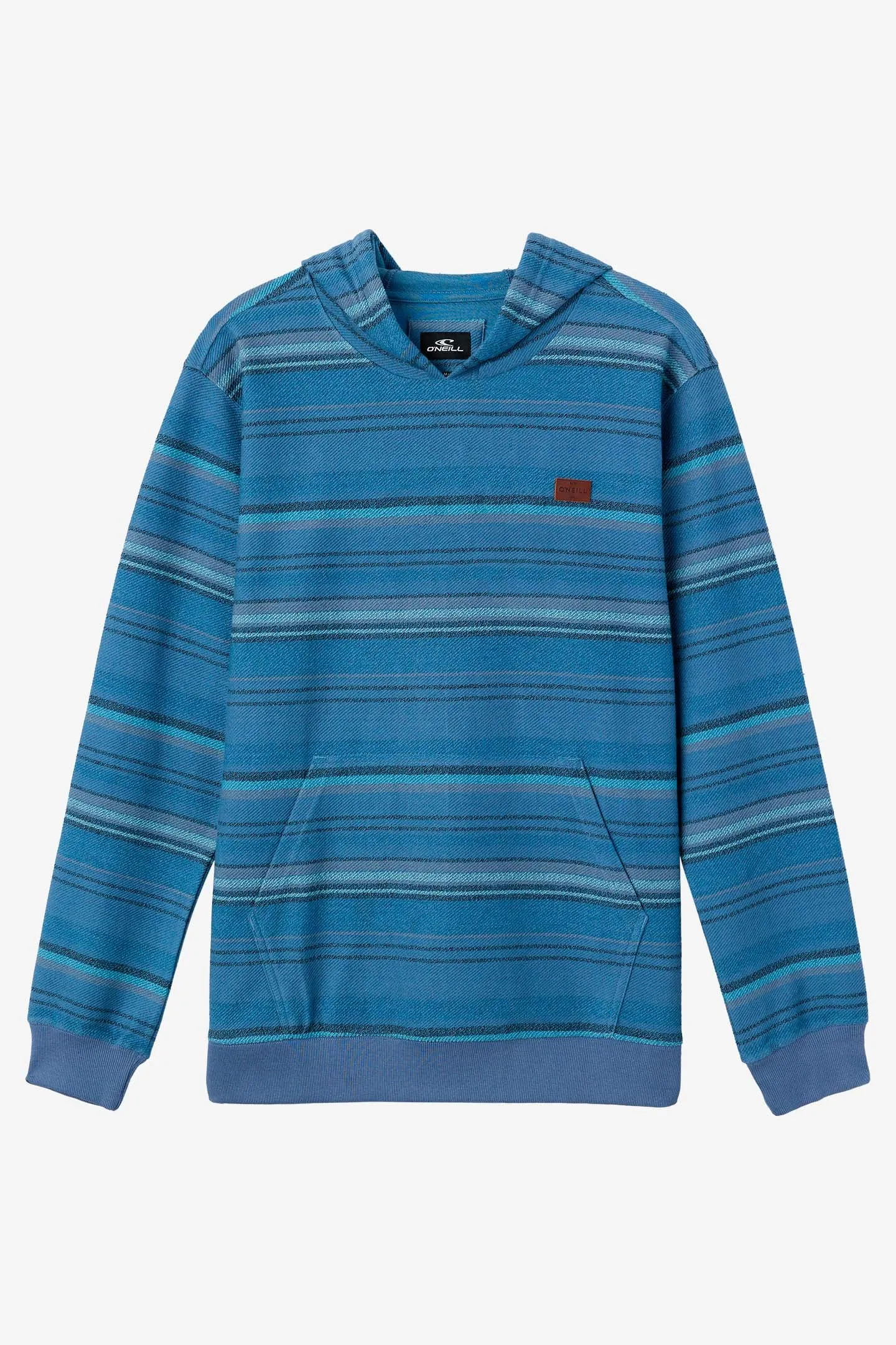 BOY'S BAVARO STRIPE PULLOVER FLEECE