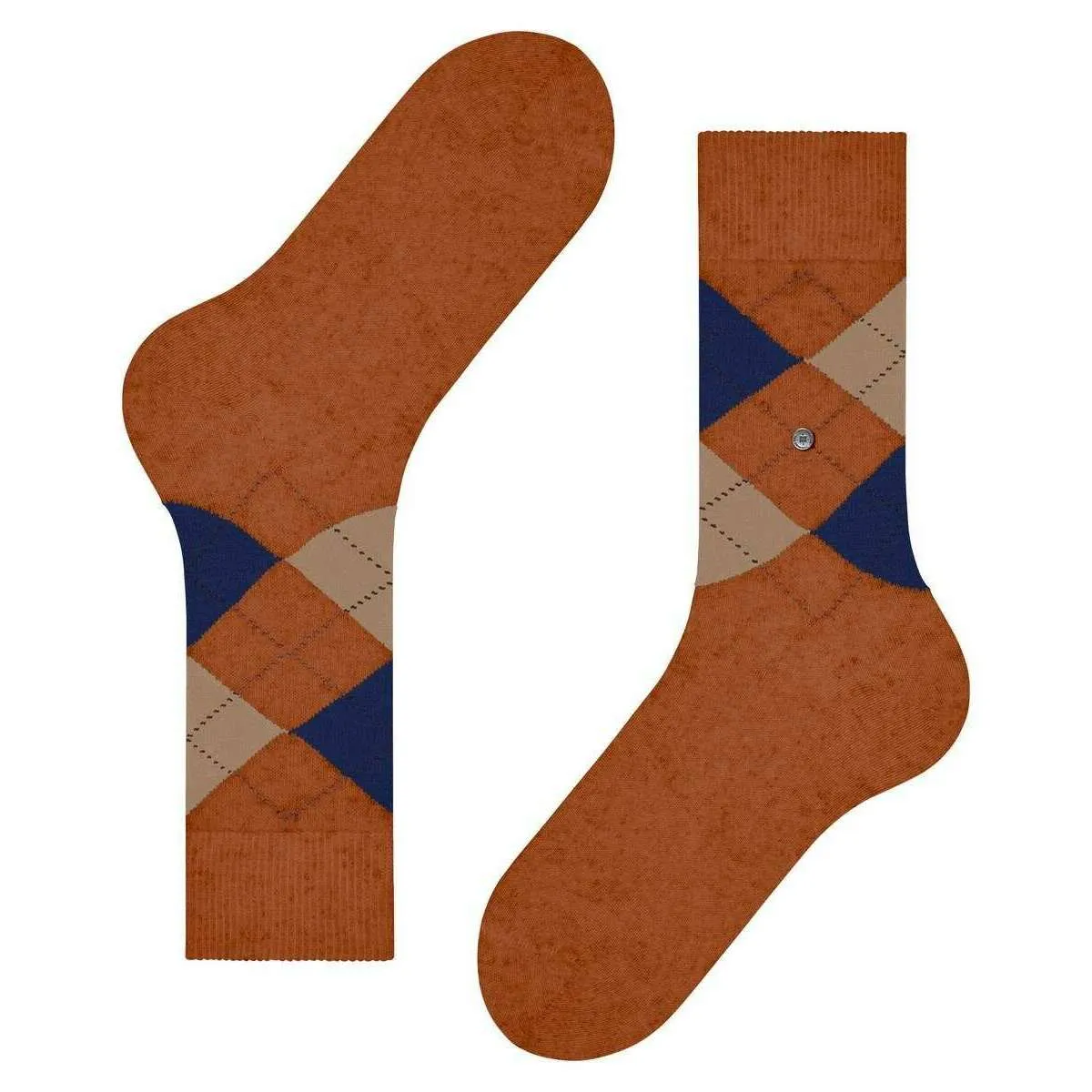 Burlington Orange Dundee Socks