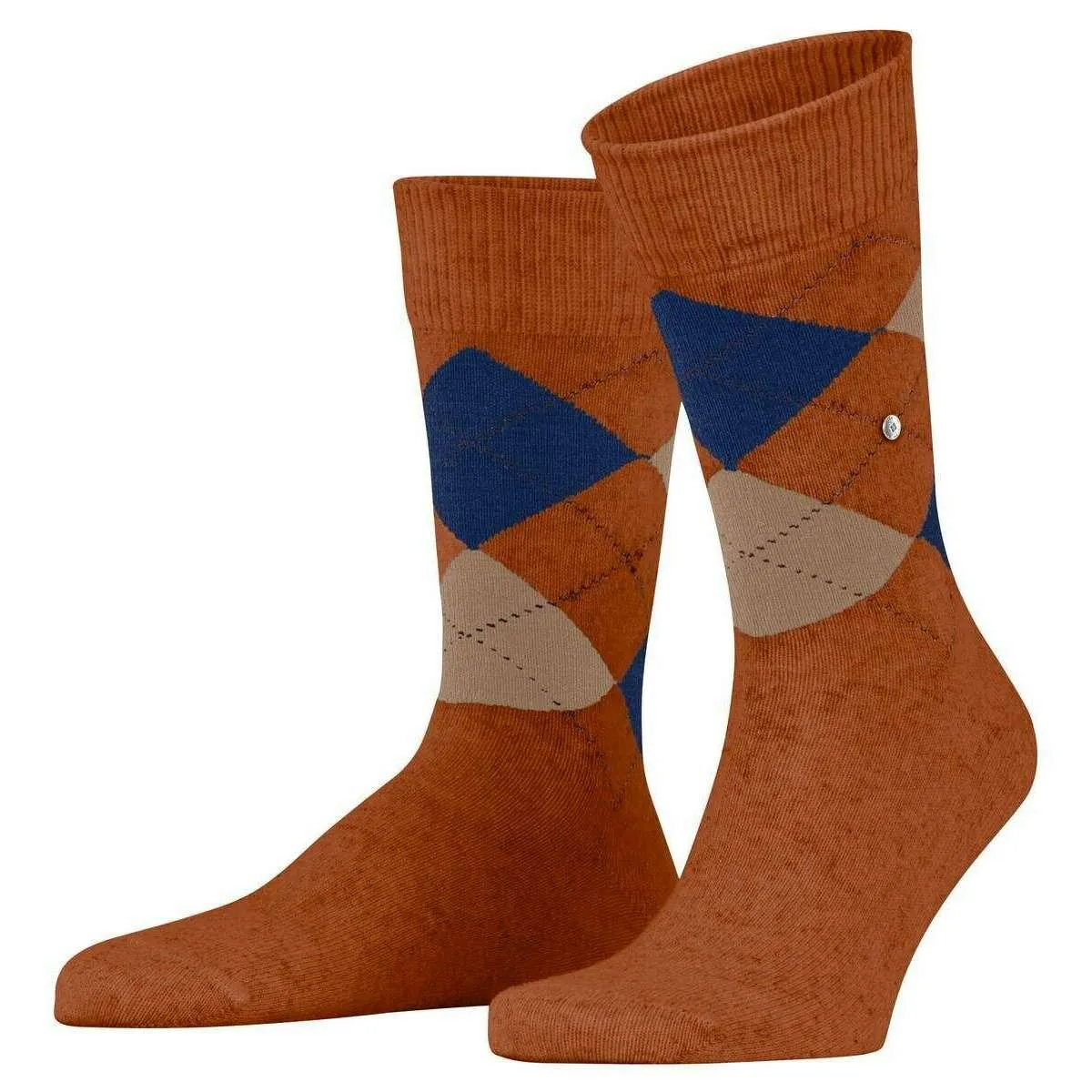 Burlington Orange Dundee Socks