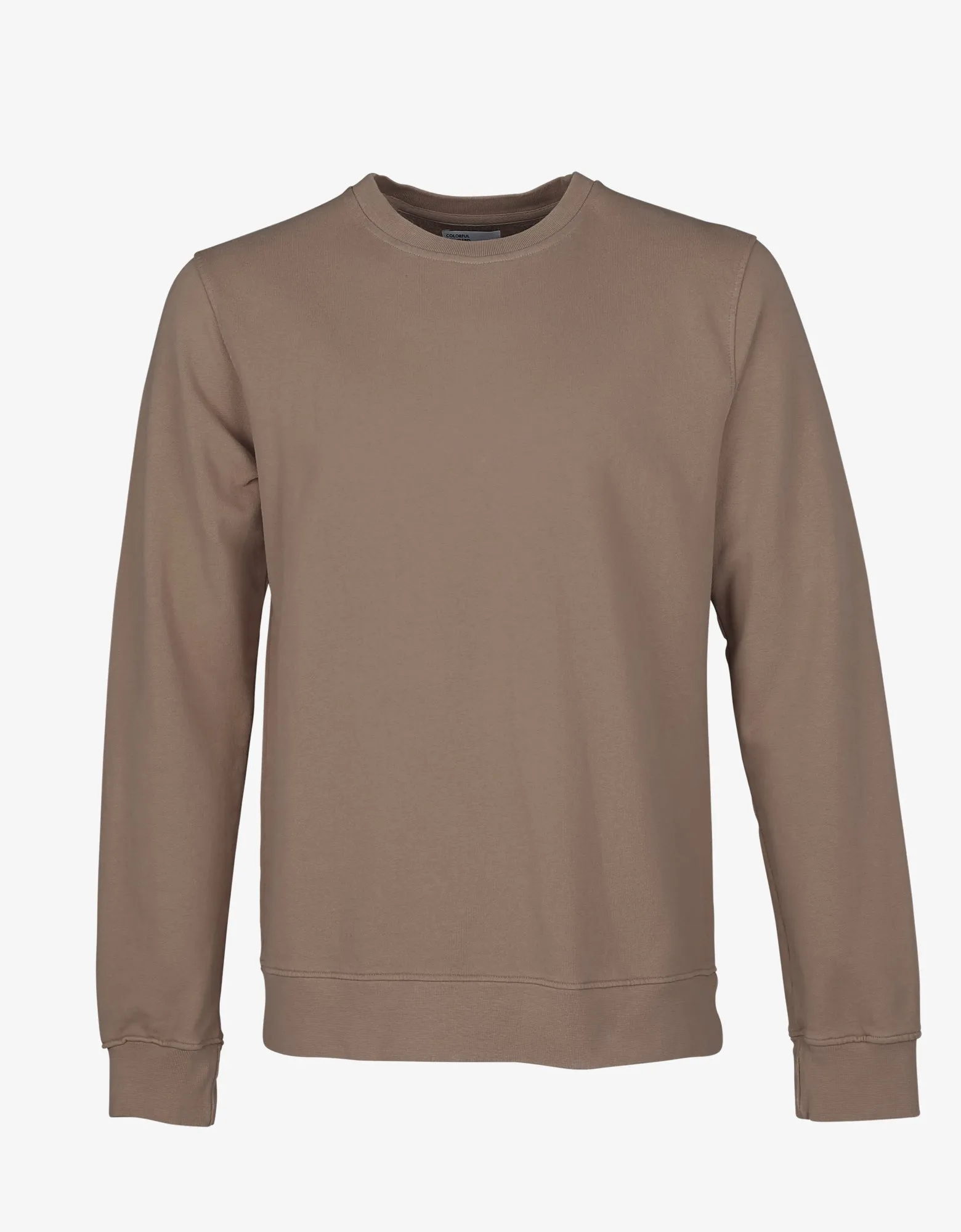 Classic Organic Crew - Warm Taupe