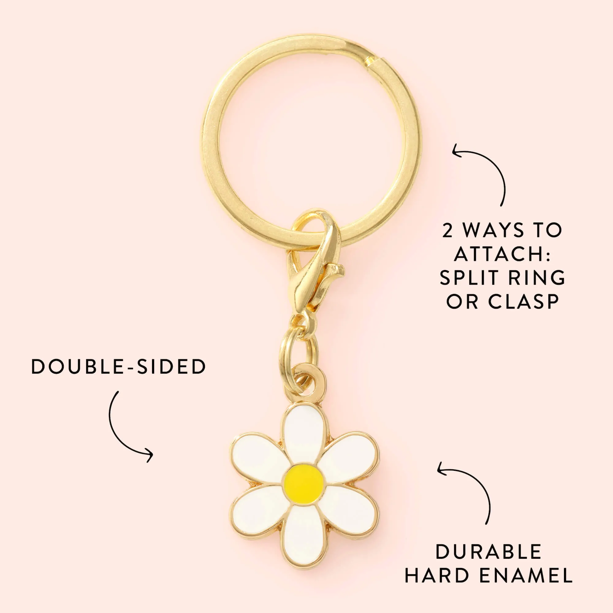 Daisy Collar Charm