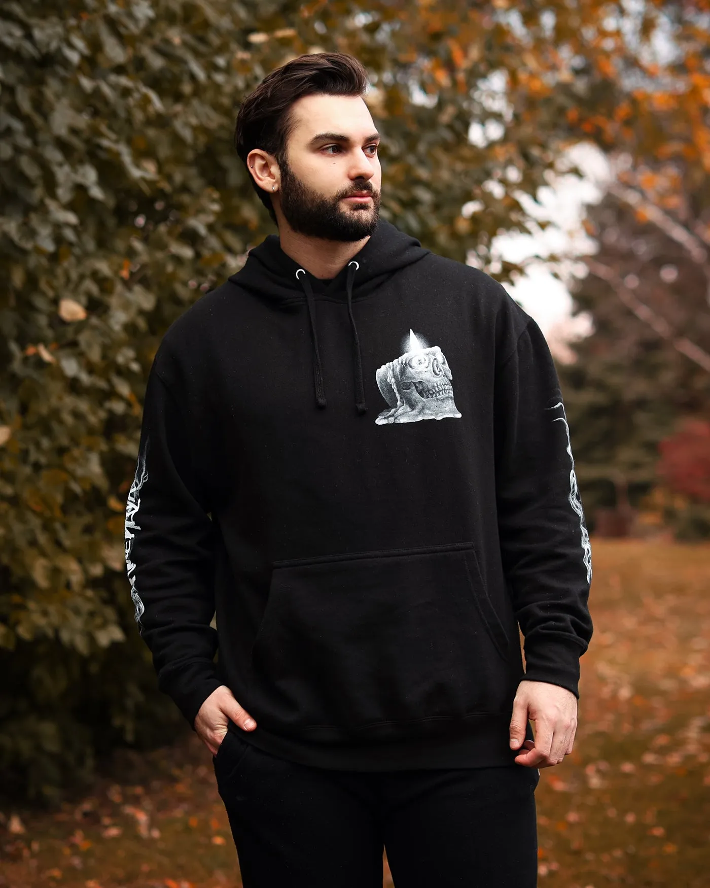 DEFECT Limited Edition Burn Out Candle Hoodie