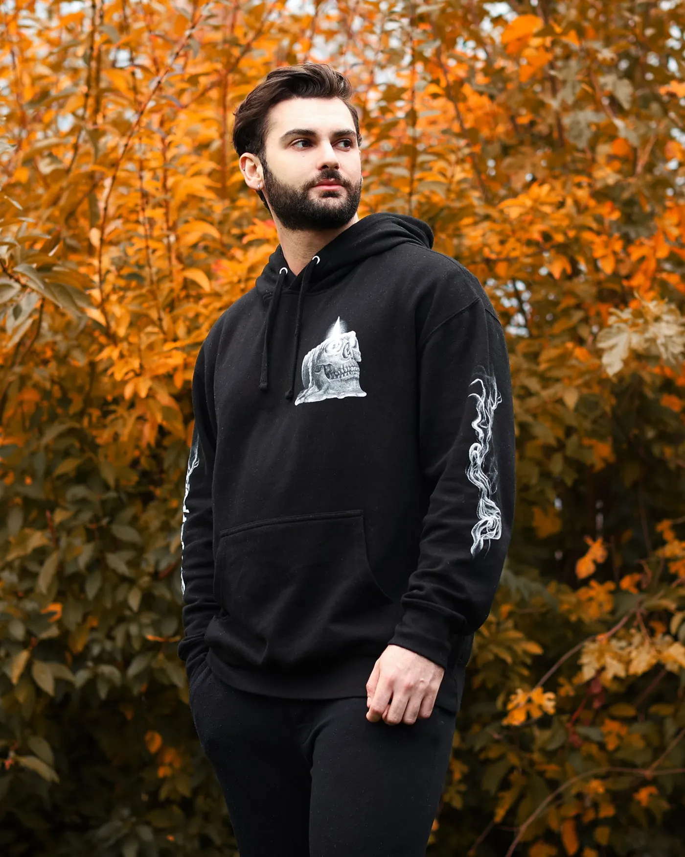 DEFECT Limited Edition Burn Out Candle Hoodie