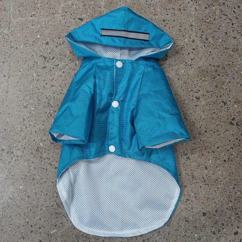 Dog Raincoat Reflective Waterproof Snowproof Pet Coat