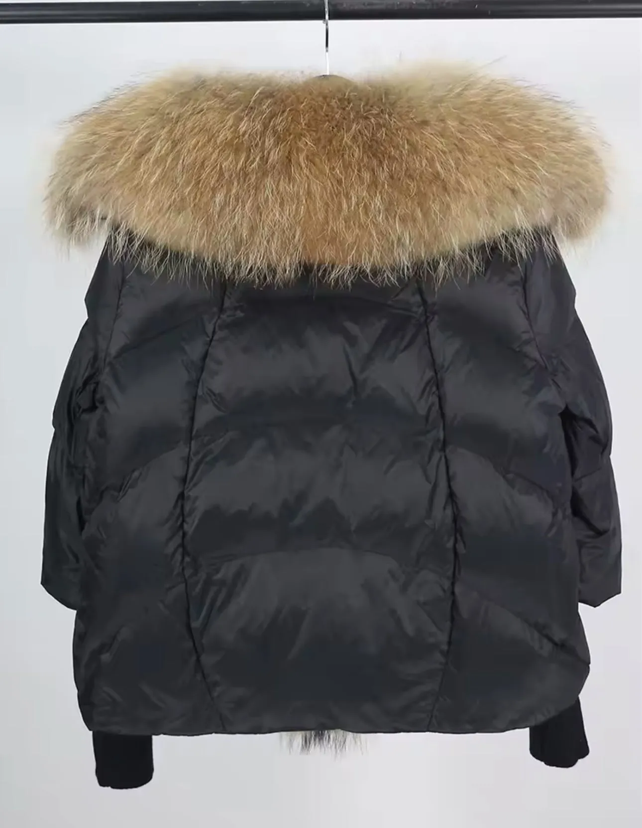 Fox Collar Down Jacket