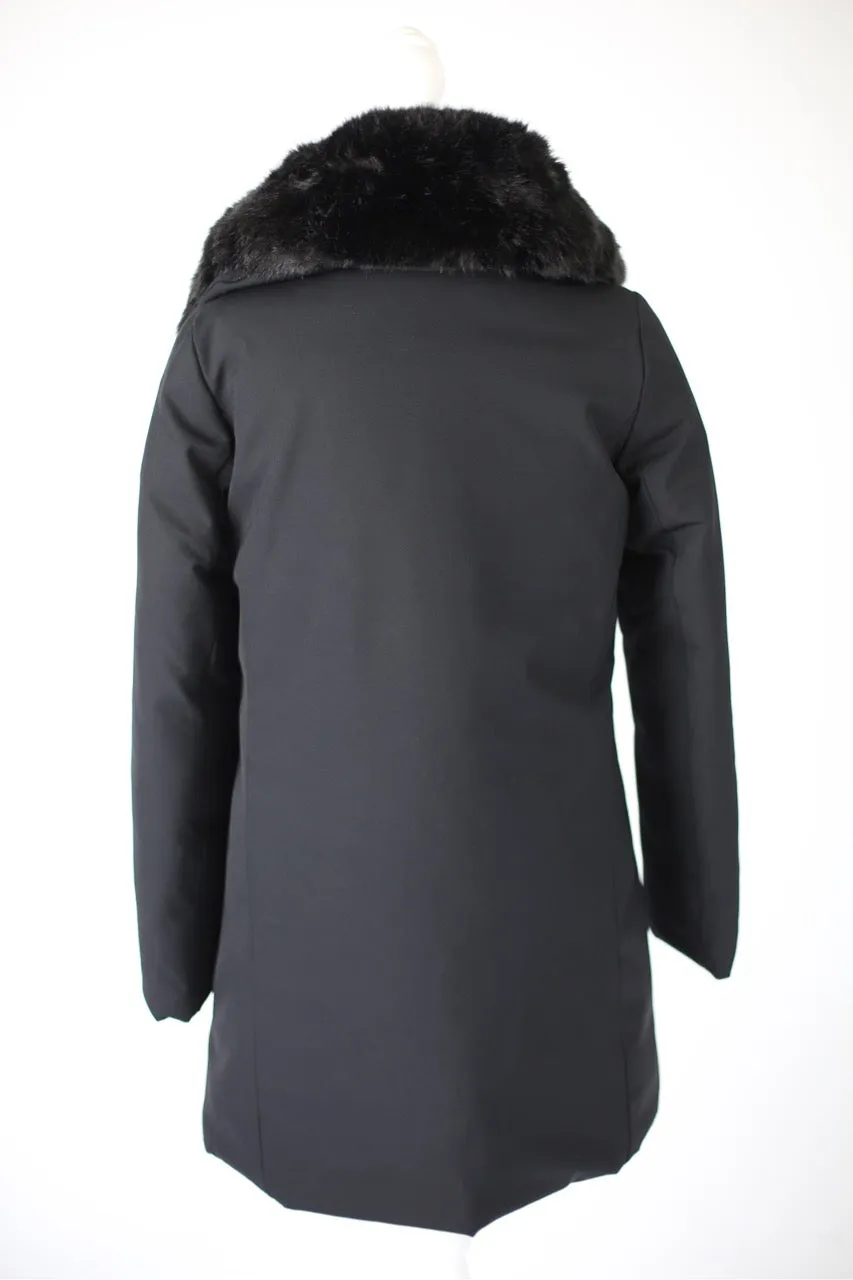 Fur Collar Puffer Coat