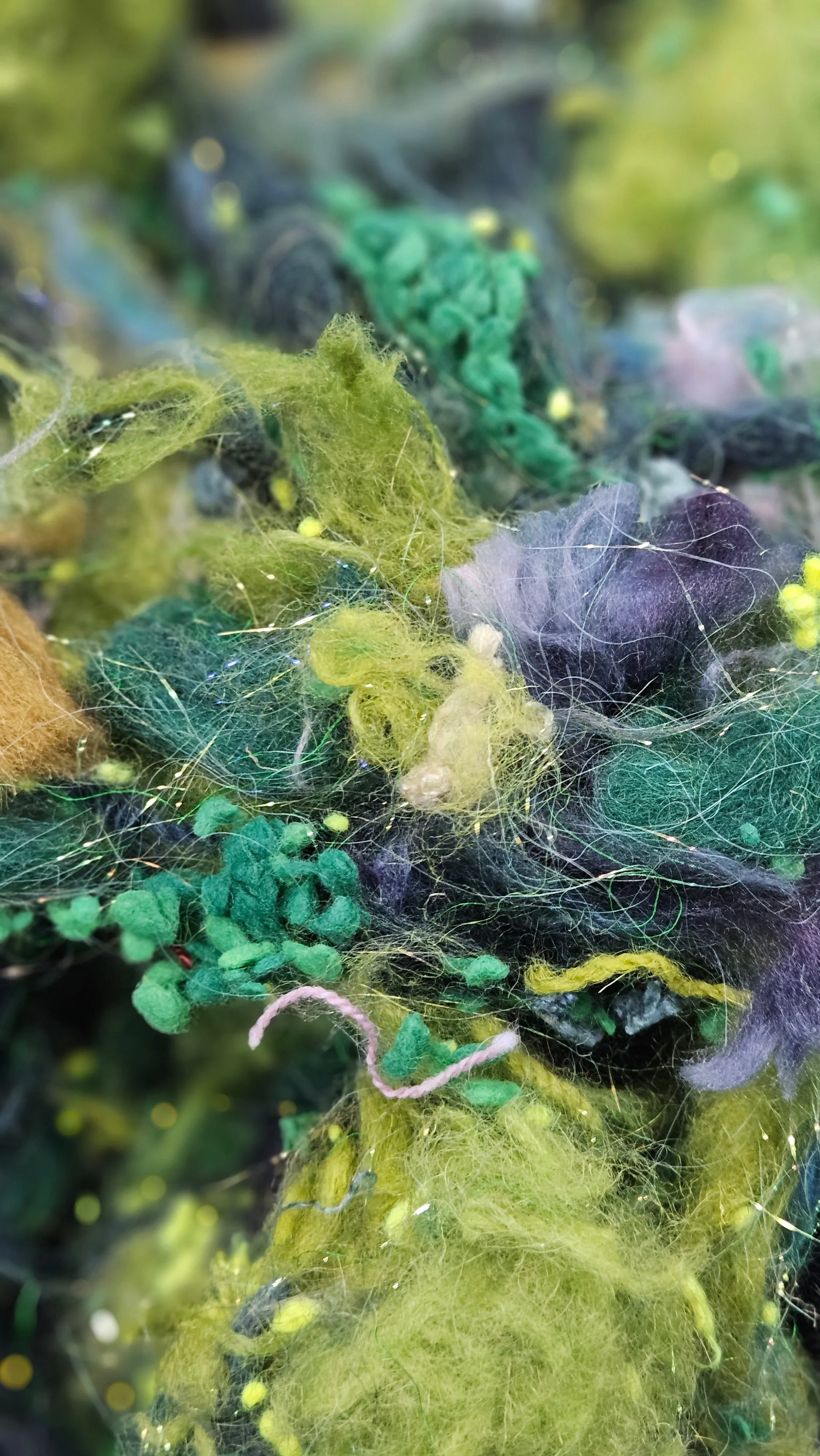 GREEN GABLES Avonlea Inspired Fiber Art Texture Blend - 2 ounces