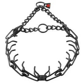 Herm Sprenger Ultra-Plus Stainless Steel Black Prong Collar