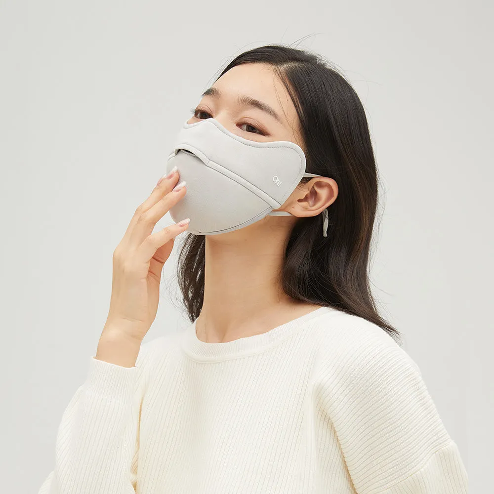 Japan Stock Winter Warm Mask with Nose Opened Breathable Face Cover