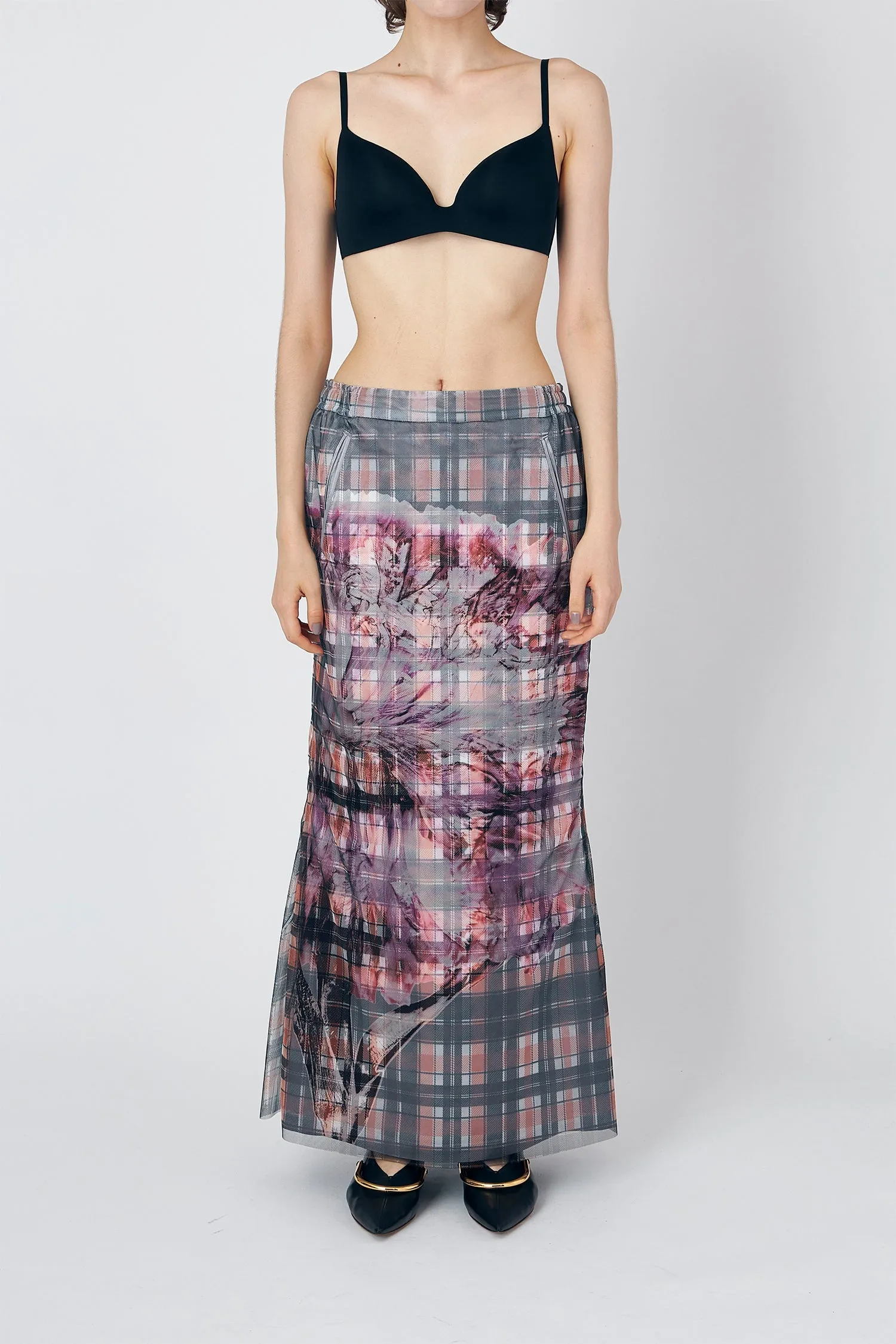 LAYERED LONG SKIRT