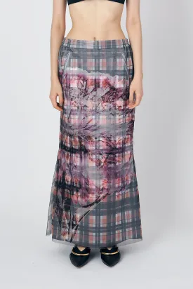 LAYERED LONG SKIRT