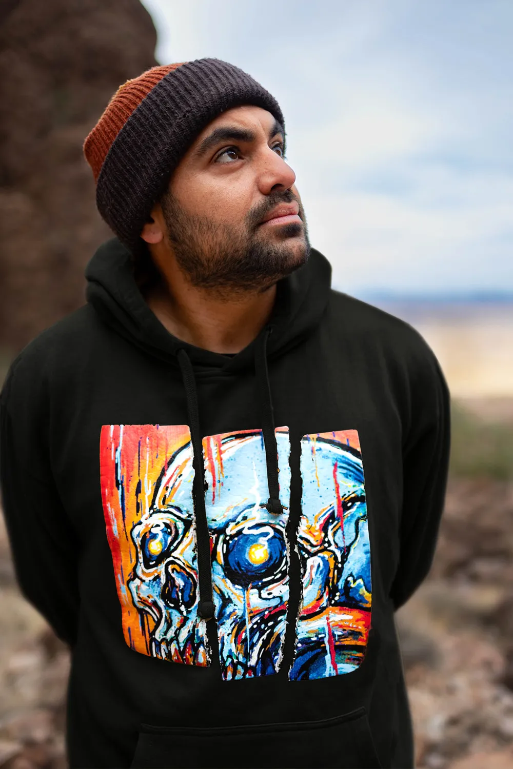 Limited Edition Broken Skull Hoodie