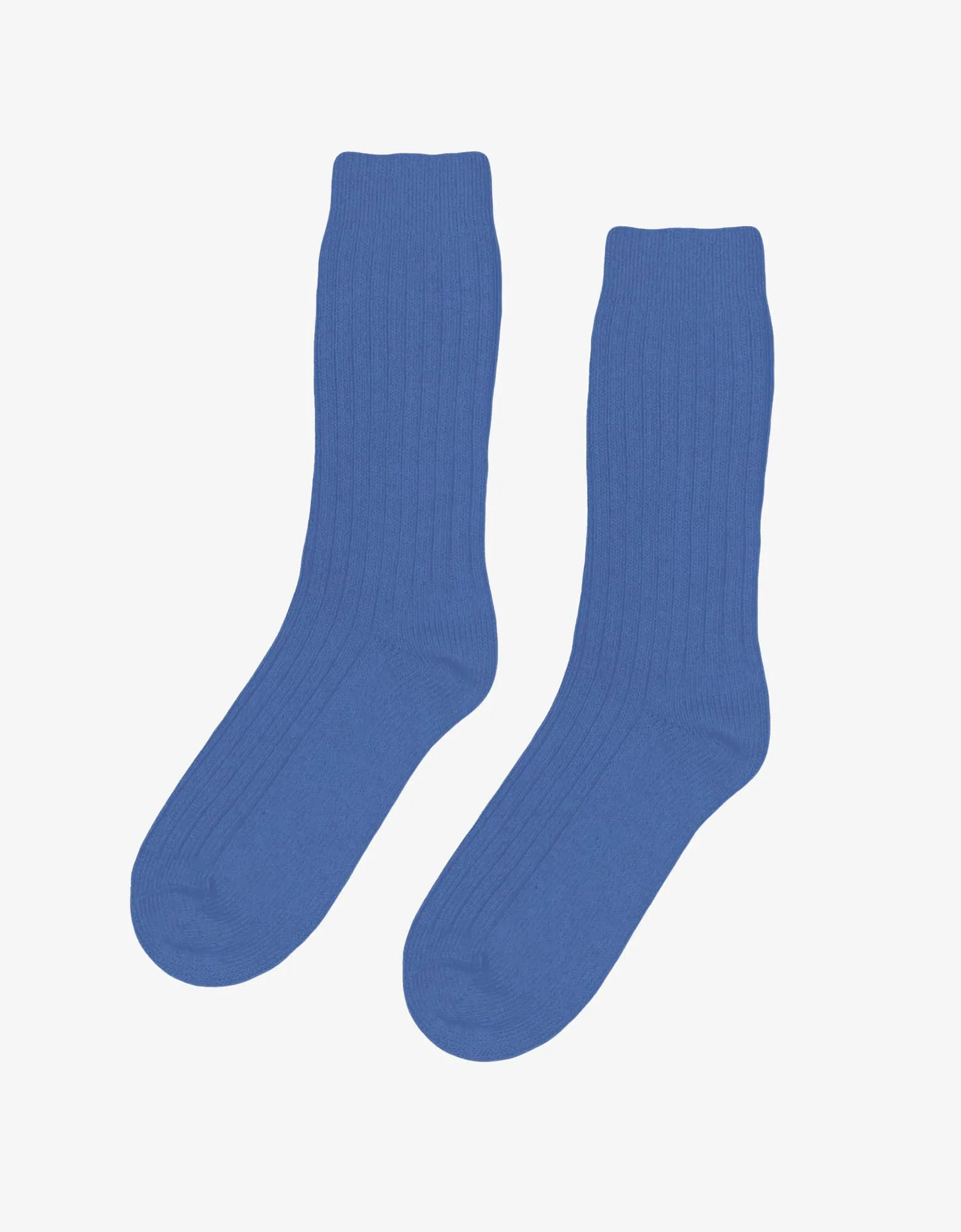 Merino Wool Blend Sock - Pacific Blue