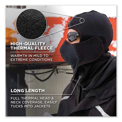 N-ferno 6970 Extreme Hot Rox Balaclava Face Mask, Polyester/spandex, One Size Fits Most, Black