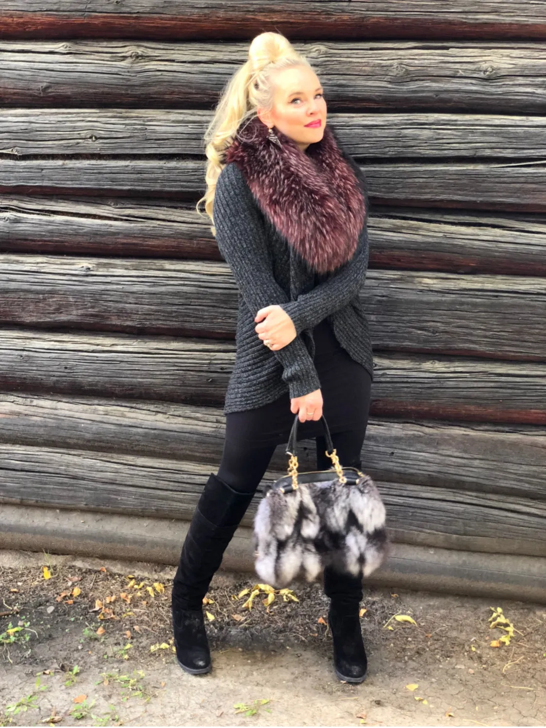 Premium Fox Fur Collar