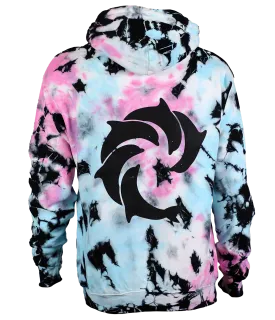 Solid Tie Dye P/O Hooded Sweatshirt