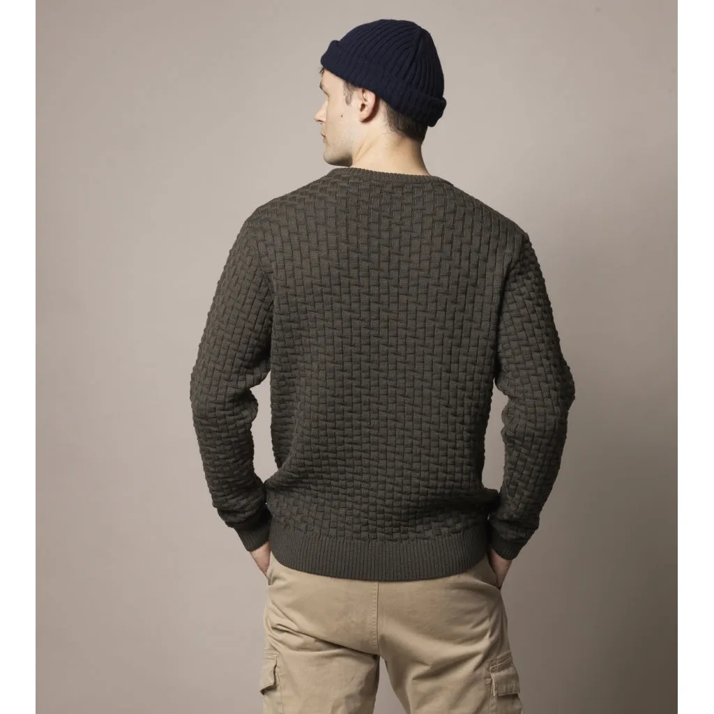 Sverre Crewneck Knit - Olive