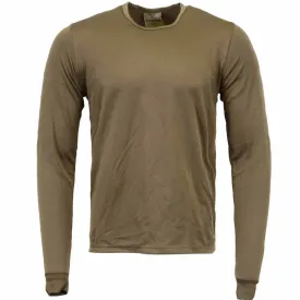 Thermal Olive Fleece Base Layer Top