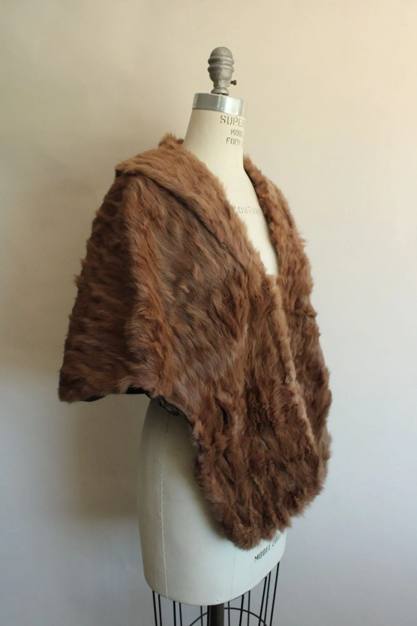 Vintage 1950s Fur Wrap