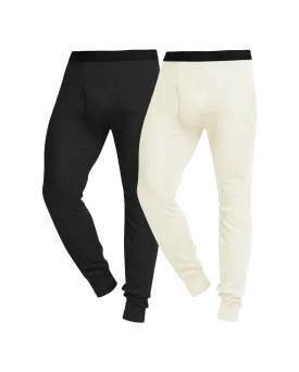 Waffle Thermal Underwear Pants - 2pack [HUP702]