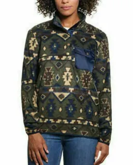 Weatherproof Vintage Women’s Printed Fleece Pullover Kalamta