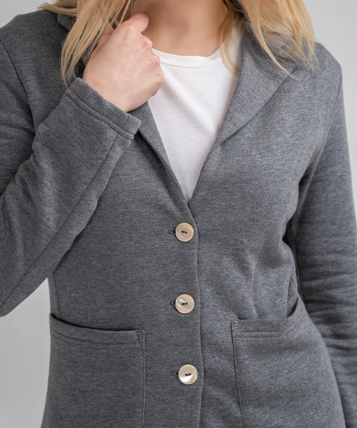 Women's Knitted Blazer